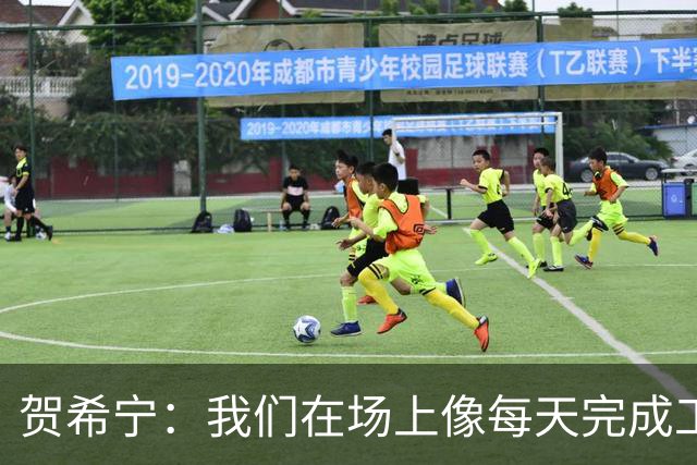 贺希宁：我们在场上像每天完成工作一样 完全可以干其他有意义的事